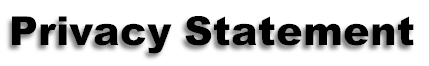 Privacy Statement